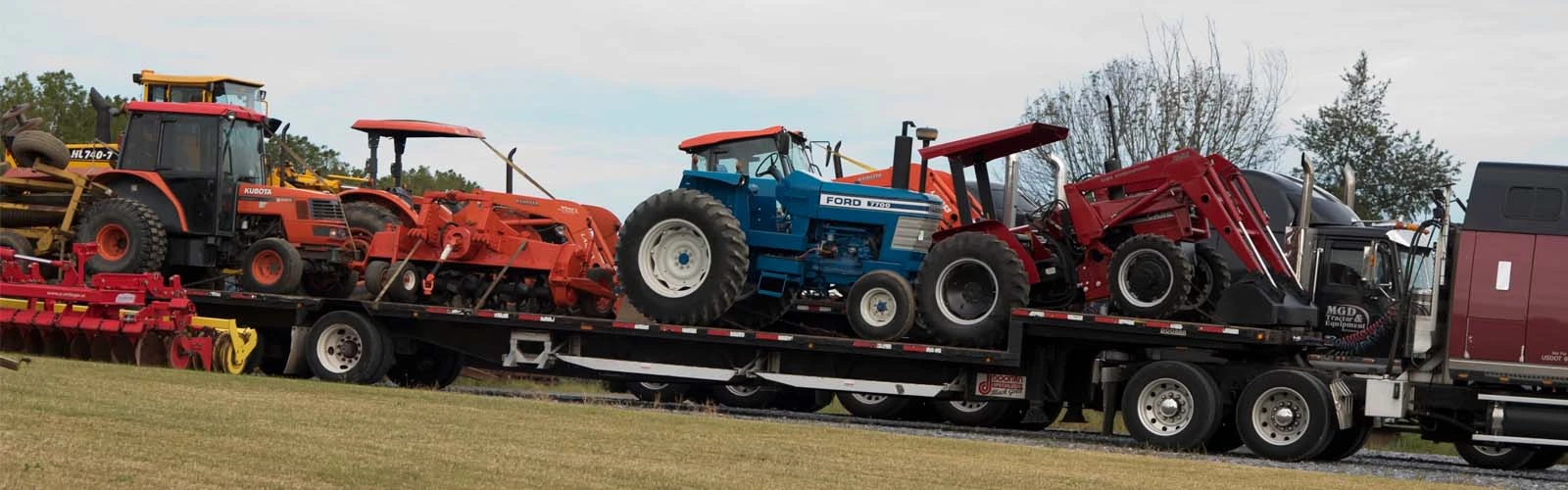 Tractor Transport in Zambia