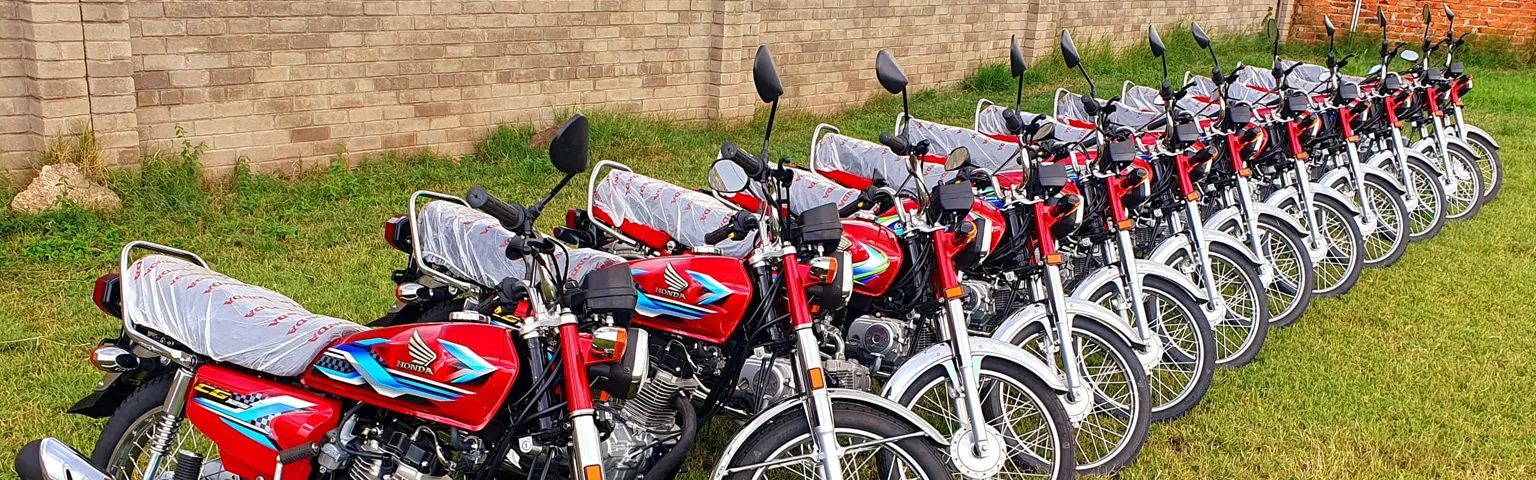Honda Zambia motorbike prices